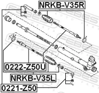 ���� ������� Febest 0222Z50U 0222Z50U ����