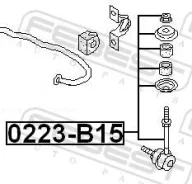 ������ ������������� Febest 0223-B15 0223B15 ����