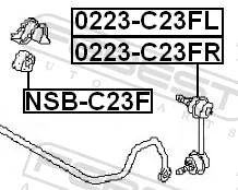 ���� ������������� Febest 0223-C23FR 0223C23FR ����