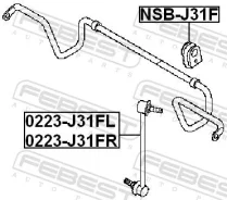 ���� ������������� �������� ����� Febest 0223-J31FL 0223J31FL ����