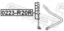 ���� ������������� | ��� ����/��� | Febest 0223R20R 0223R20R ����
