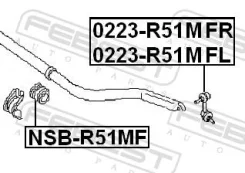 ���� ������������� �������� ����� Febest 0223R51MFL 0223R51MFL ����