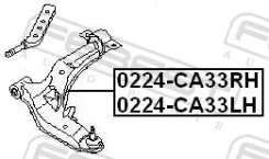 ����� �������� ����� Febest 0224CA33LH 0224CA33LH ����