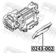 ������ �������� Febest ������� 0243002 | �������� �� ��, ������, 5 ����� | �������� �� 12 ��� | ������ � ������� | ������� 0243002 0243002 ����