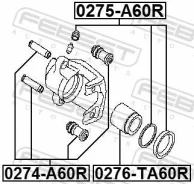 ������ ������������ �������� ���������� ������� �������� | ��� ����/��� | Febest 0274A60R 0274A60R ����