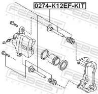 ������ ������������ �������� ���������� ������� | ��� ����/��� | Febest 0274K12Efkit 0274K12EFKIT ����