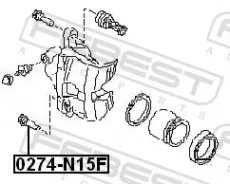 ������ ������������ Febest 0274-N15F 0274N15F ����