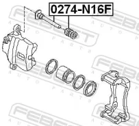 ������������ �������� Nissan N16E P10/11E EUR 0274N16F ����