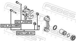 ������ ������������ ���������� �������� (��������) ������ ������ ����� ��� Nissan X-Trail, Nissan Murano, Nissan Tiida febest 0274-t32r-kit 0274T32RKI...