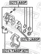 ����������� �������� Febest 0275A60F 0275A60F ����