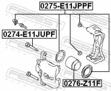 ����������� �������� ���������� ��������� (�� ��� �������) | ����� ����/��� | Febest 0275E11JPPF 0275E11JPPF ����