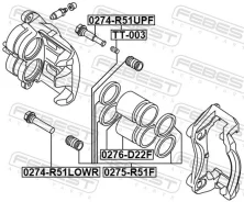 ����������� �������� ���. R51M Febest 0275R51F 0275R51F ����