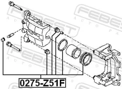 ����������� �������� ���������� ������� (�� ��� �������) Febest 0275Z51F 0275Z51F ����