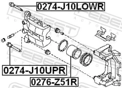 ������� �������� ���������� ������� d42.8 | ��� ����/��� | Febest 0276Z51R 0276Z51R ����