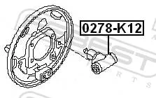 ������� ��������� ������ Febest 0278-K12 0278K12 ����