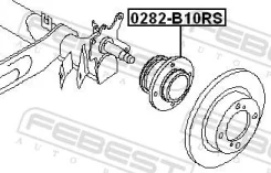 ������� ������ Febest 0282B10RS 0282B10RS ����