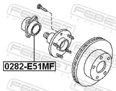 ������� �������� Febest 0282-E51MF 0282E51MF ����