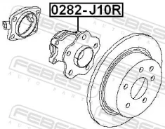������� 0282-J10R Febest 0282-J10R 0282J10R ����