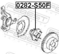 ������� �������� Febest 0282-S50F 0282S50F ����