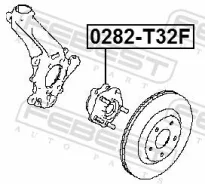 ��������� ������� �������� Nissan T32R MMC GM4W 0282T32F ����