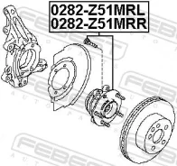 ������� � ����� ������ ����� Nissan Teana J32, Teana RUS MAKE L33R 2014- 0282-Z51MRL Febest 0282-Z51MRL 0282Z51MRL ����