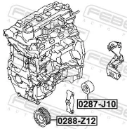 ����� �������� Febest 0287J10 0287J10 ����