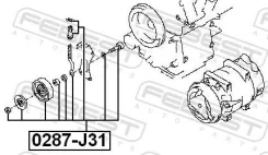 ����� �������� ����� ������������, �������� ��� Nissan Maxima, Nissan Murano, Nissan Cefiro febest 0287-j31 0287J31 ����
