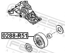 ����� �������� Febest 0288-R51 0288R51 ����
