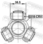 ������� | ����/��� | Febest ������� 0316CRV | �������� �� ��, ������, 5 ����� | �������� �� 12 ��� | ������ � ������� | ������� 0316CRV 0316CRV ����