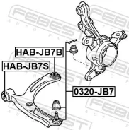 ����� ������� ��������� ������� ������ | ����� ����/��� | Febest 0320JB7 0320JB7 ����