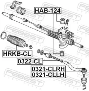 ������� ���������� 0321-CLLH (53560-SDA-A01/SE-6311L/CEHO-1�5L/HT 871 227) 0321CLLH ����