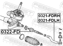 ���������� �������, ����� ��� Honda Civic Febest 0321-FDLH 0321FDLH ����