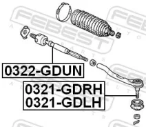 ���������� ������� 0321-GDLH Febest 0321GDLH ����