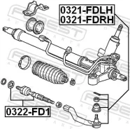������� ���� 0322-FD1 (53010-SNA-A01/CRHO-37) 0322FD1 ����