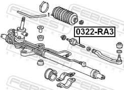 ���� ��� Honda odyssey Febest 0322-RA3 0322RA3 ����