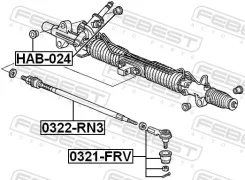 ���� ������� 53521-S7A-003 ���:0322-RN3 Febest 0322-RN3 0322RN3 ����