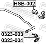 ���� ������������� ������ ������ Febest 0323003 0323003 ����
