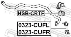 ���� ������������� �������� ������ Febest 0323CUFR 0323CUFR ����