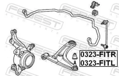 ���� ������������� �������� ������, ����� ��� Honda JAZZ, Honda CITY, Honda Stepwagon Febest 0323-FITR 0323FITR ����