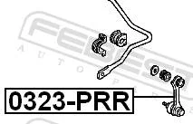 ���� ������������� Febest 0323-PRR 0323PRR ����
