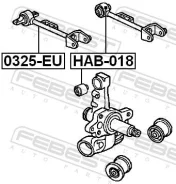 ���� ������ ���������� ������� Febest 0325-EU 0325EU ����