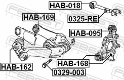 ���� ������ ���������� ������� Febest 0325RE 0325RE ����