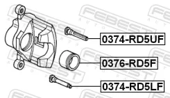 ������ ������������ ���������� �������� �������� ������ ����� ��� Volkswagen Transporter, Subaru Impreza, Volkswagen Multivan febest 0374-rd5uf 0374RD...