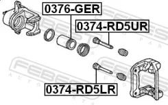 ������� �������� Honda Civic Ferio EK4 ����. (� ����������) Febest 0376GER ����
