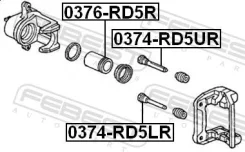 ������� �������� ���������� ������� Febest 0376-RD5R 0376RD5R ����