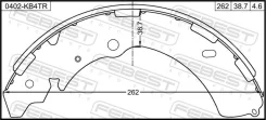 ��������� ������� ���������� Mitsubishi L200 -15 ����. (�����. ) (� ��������� ������) Febest 0402KB4TR ����