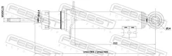 ����������� gas.twin tube | ����� ����/��� | Febest ������� 04110002F | �������� �� ��, ������, 5 ����� | �������� �� 12 ��� | ������ � ������� | ����...