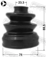 ������� ����� ����������� �������� ��� Mitsubishi Galant, Mitsubishi Eclipse, Mitsubishi Endeavor febest 0415-dj24 0415DJ24 ����
