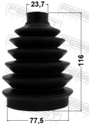 ������� ���� �������� �������� pvc 77.5x116x23.7 | ����/��� | Febest 0417PCU2 0417PCU2 ����