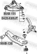 ������� ����� 0420-K65UF Febest 0420K65UF ����